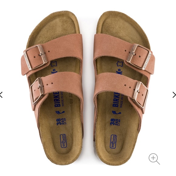 New Birkenstock Arizona Earth Red Suede Leather 38 - Picture 5 of 15